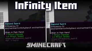 Infinity Item Mod (1.20.4, 1.19.4) – Highest Enchantment Levels & Items
