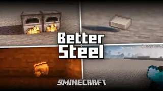 Better Steel Mod (1.20.2, 1.19.4) – Adds Steel Processing Steps