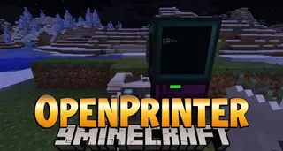 OpenPrinter Mod (1.12.2, 1.7.10) – Printer, File Cabinet and Shredder
