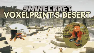 Voxelprint's Desert Mod (1.20.4, 1.20.1) – Explore Desert caves, Oases, and Temples