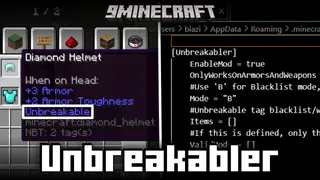 Unbreakabler Mod (1.20.2, 1.19.4) – Unbreakable Tools, Weapons & Armor
