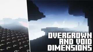 Overgrown and Void Dimensions Mod (1.20.4, 1.19.4) – New Mobs, Items and Dimensions
