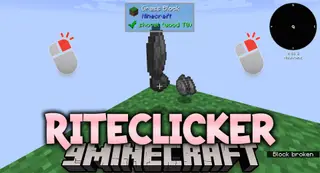 RiteClicker Mod (1.12.2) – Right Click a Block and Get Stones