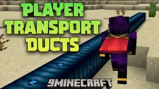 Player Transport Ducts Mod (1.20.4, 1.19) – Introducing Player Transport Ducts