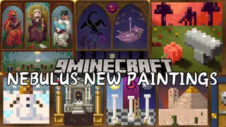 Nebulus New Paintings Mod (1.20.4, 1.19.4) – 13 New Vanilla Style Paintings