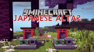 Japanese Altar Mod (1.20.4, 1.20.1) – Blessings or Decorative Piece
