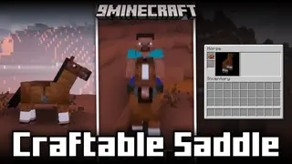 Craftable Saddle Mod (1.20.1, 1.19.4) – The Craftables Series