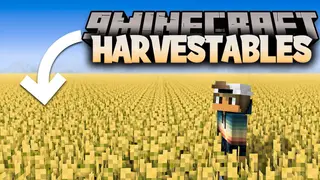 Harvestables Mod (1.12.2) – Right Click to Harvest
