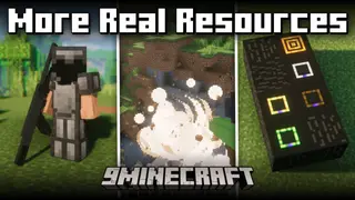 More Real Resources Mod (1.20.1, 1.19.4) – Industrial Mod