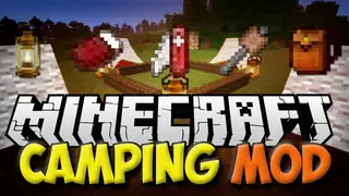 Camping Mod (1.12.2, 1.7.10) – Tents, Campfires, Sleeping Bags, Lanterns