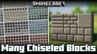 Many Chiseled Blocks Mod (1.20.4, 1.19.4) – Hundreds Of New Building Blocks