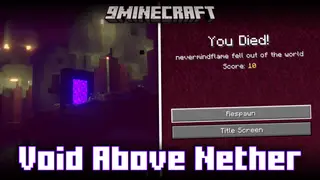 Void Above Nether Mod (1.20.1, 1.19.4) – No More Travelling Above The Nether