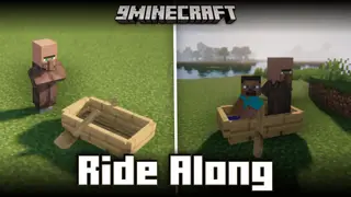 Ride Along Mod (1.20.1, 1.19.2) – Large Mobs Carry Small Mobs