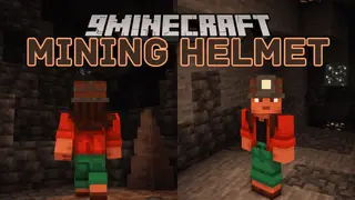 Mining Helmet Mod (1.20.4, 1.20.1) – Eliminating the Need for Torches