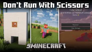 Don't Run With Scissors Mod (1.20.4, 1.18.2) – Damage For Running With Shears
