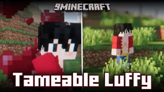 Tameable Luffy Mod (1.20.1) – Your Bodyguard!