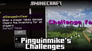 Pinguinmike's Challenges Mod (1.20.4, 1.19.2) – Make Your Survival Game Harder!