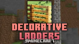 Decorative Ladders Mod (1.20.4, 1.12.2) – Step Up Your Design Game