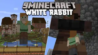 White Rabbit Mod (1.20.4, 1.19.3) – Giantize, Minimize