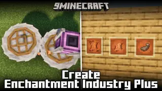 Create Enchantment Industry Plus Mod (1.20.1) – Process Leather Into Sacs