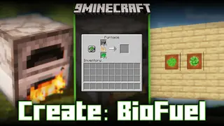 Create: BioFuel Mod (1.20.1, 1.19.2) – Leave Blocks To Biomass