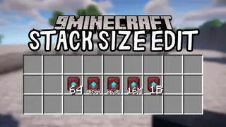 Stack Size Edit Mod (1.20.4, 1.20.1) – Effortless Customization