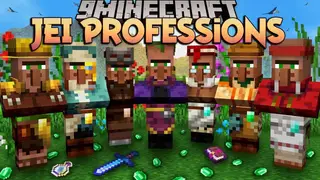 JEI Professions Mod (1.16.5, 1.15.2) – Viewing Villager Profession Job Sites