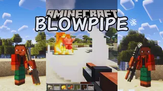 Blowpipe Mod (1.20.1) – Unique Ammunition Options