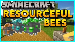 Resourceful Bees Mod (1.19.2, 1.16.5) – Creating Highly Customized Bees