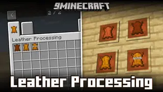Leather Processing Mod (1.20.1) – Processing Steps For Leather