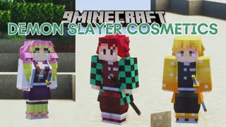 Demon Slayer Cosmetics Mod (1.20.1, 1.19.2) – Custom-modeled Outfits of Demon Slayer