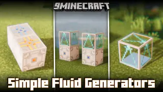 Simple Fluid Generators Mod (1.20.1) – Infinite Lava & Water Generators