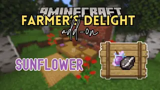 Sunflower Delight Mod (1.20.1) – Creative Flower Uses