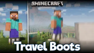 Travel Boots Mod (1.20.1) – Increases Player Step Height