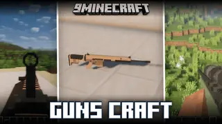 Guns Craft Mod (1.20.1) – Guns & Attachments