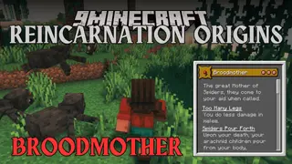 Reincarnation Origins: Broodmother Mod (1.20.4, 1.19.2) – A Sinister Shadow Over the Land