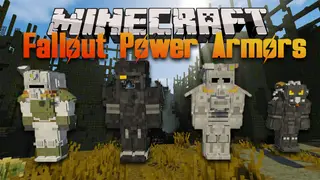 Fallout Power Armors Mod (1.19.2, 1.18.2) – Power Armor with Unique Abilities
