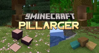 Pillarger Mod (1.20.4, 1.20.1) – Makes Logs Connect to Each Other in 2×2 Patterns