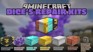 Dice's Repair Kits Mod (1.20.1, 1.19.4) – Convenient Duct Tape