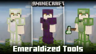 Emeraldized Tools Mod (1.20.1, 1.19.4) – Emerald Tools & Armor