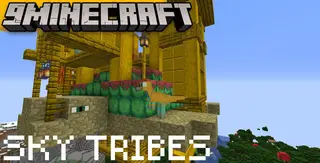 Sky Tribes Mod (1.18.2, 1.16.5) – Flying Turtles With Villages