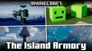 The Island Armory Mod (1.20.4, 1.20.1) – Hazardous Biome, Dimension & Blobs!