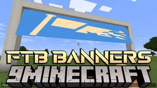 FTB Banners Mod (1.16.5, 1.12.2) – Display Banners in World