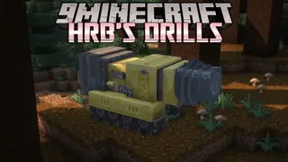 HRB's Drills Mod (1.20.1) – Large Tunnel Digging Machine