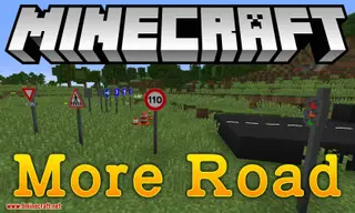 More Road Mod (1.20.4, 1.15.2) – Adds Decoration for the Roads