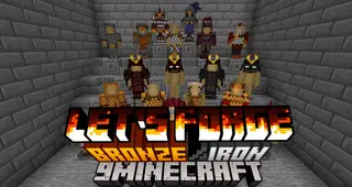 Let's Forge Bronze And Iron Mod (1.20.1, 1.19.2) – Armors from Ancient Times
