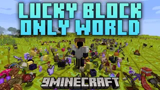 Lucky Block Only World Mod (1.20.4, 1.18.2) – A Universe Of Surprises