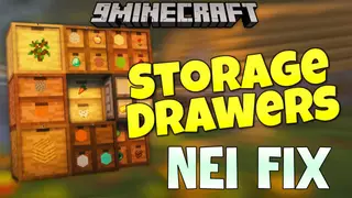 Storage Drawers NEI Fix Mod (1.7.10) – Fixes Duplicate Recipes