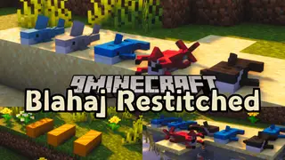 Blahaj Restitched Mod (1.20.1) – Blahaj and His Plushy Pals
