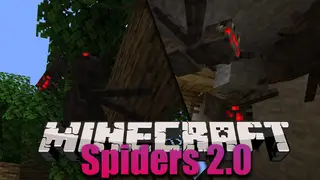 Spiders 2.0 Mod (1.16.5, 1.12.2) – Wall Crawling Spiders